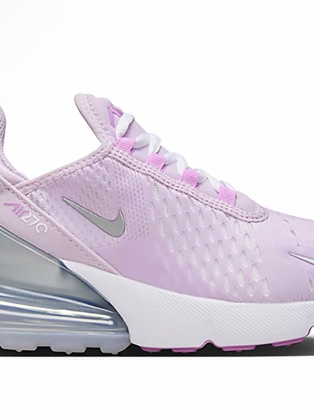 Nike Air Max 270 Lavender Pink and Silver Women’s Sneaker